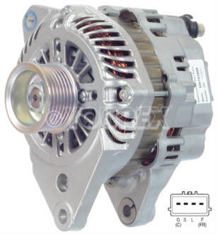 A3T-G2291 - Mitsubishi Pajero Gen.12V-110A - Mitsubishi Ersättning - Generatorer aggregat.