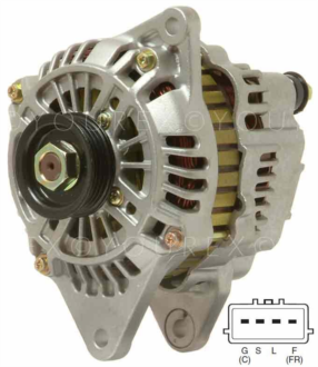 90-380-4791 - Mitsubishi Galant V6 Gen. 12V - Mitsubishi Ersättning - Generatorer aggregat.