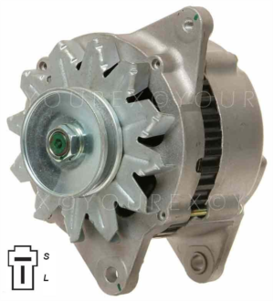 0986 033 441 - Nissan Stanza Gen. 12V-60A - Hitachi Ers. - Generatorer aggregat.