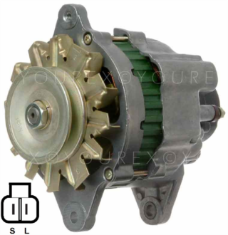 LU LRA 682 - Nissan Bluebird D. Gen. 60A - Mitsubishi Ersättning - Generatorer aggregat.