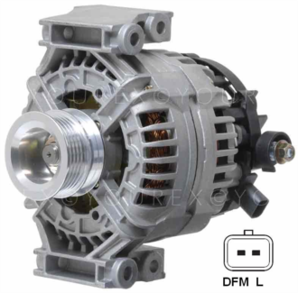 0124415025 - Opel Vectra 2.2 Gen. 12V-100A - Bosch Ersättning - Generatorer aggregat.