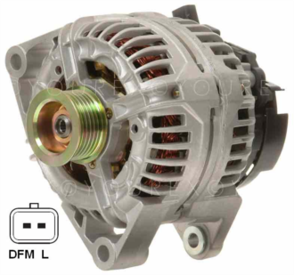 GM 9131133 - Opel Astra Gen. 12V-120A - Bosch Ersättning - Generatorer aggregat.