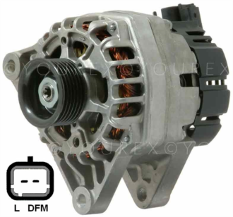 5705 5T - Citr./Peug. Generator 12V-70A - Valeo/Paris-Rhone Ersättning - Generatorer aggregat.