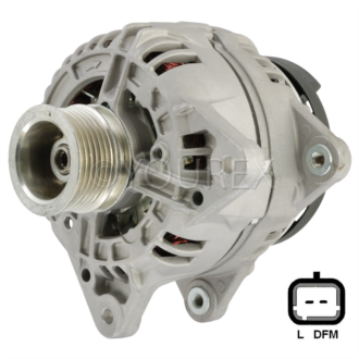 0986 081 110 - Renault Megane Gen. 12V-150A - Bosch Ersättning - Generatorer aggregat.