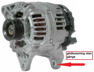 112419 - Generator 12V - 70A - Bosch Ersättning - Generatorer aggregat.