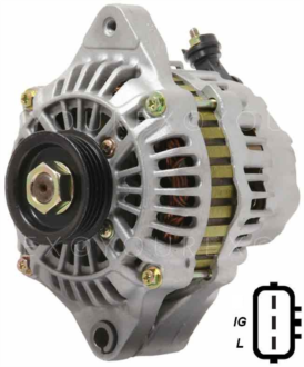 113322 - Suzuki Vitara Gen. 12V-60A - Mitsubishi Ersättning - Generatorer aggregat.