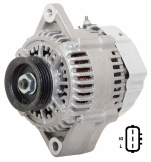 101211-9180 - Suzuki Generator 12V-80A - Denso Ersättning - Generatorer aggregat.
