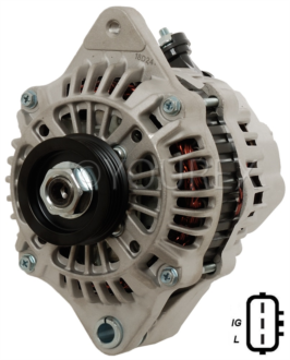 114245 - Generator 12V-75A - Mitsubishi Ersättning - Generatorer aggregat.