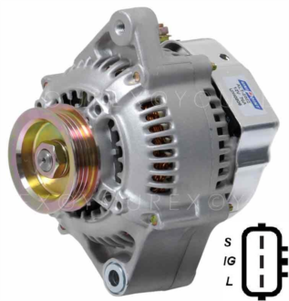 111518 - Toyota Corolla 1.3 Gen.12V-70A - Denso Ersättning - Generatorer aggregat.