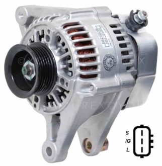 102211-2180 - Toyota Generator 12V-80A - Denso Ersättning - Generatorer aggregat.