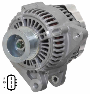 1012117400 - Toyota RAV-4 Gen. 12V-100A - Denso Ersättning - Generatorer aggregat.