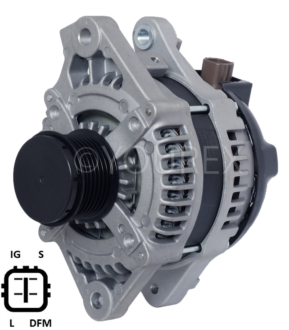 104210-4680 - Lexus GS 450h Generator 150A - Denso Ersättning - Generatorer aggregat.