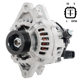 0986 080 770 - Toyota Yaris Gen.12V-90A,2006> - Bosch Ersättning - Generatorer aggregat.