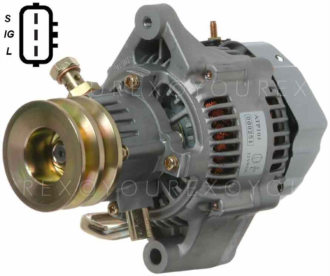 1002131911 - Generator 12V-70A 1993-95 - Denso Ersättning - Generatorer aggregat.