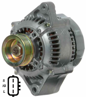 101211-0170 - Toyota Camry Gen. 12V-70A 92> - Denso Ersättning - Generatorer aggregat.
