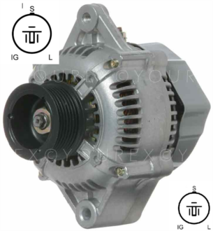 100211-9880 - Toyota Previa 91>93 gen. 70A - Denso Ersättning - Generatorer aggregat.