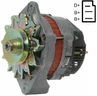0986 030 750 - Audi/VW Gen. 65A(GE-3158) - Motorola/Valeo Ersättning - Generatorer aggregat.