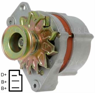 110919 - Audi/VW Gen. 12V-65A - Bosch Ersättning - Generatorer aggregat.