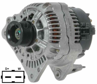 111477 - VW Generator 12V-90A, AC - Bosch Ersättning - Generatorer aggregat.