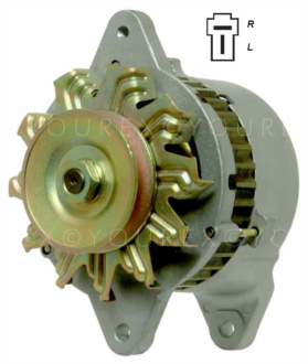 12817177200 - Yanmar Generator 12V-35A - Hitachi Ers. - Generatorer aggregat.