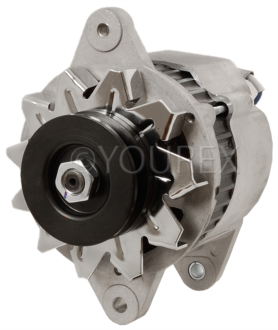 128170-77202 - Yanmar Generator 12V-35A - Hitachi Ers. - Generatorer aggregat.