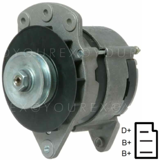 LU NAB 901 - Univ. Gen. Lucas 24V-35A - Lucas  Ersättning - Generatorer aggregat.