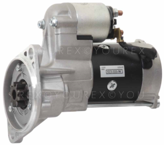 S13-555A - Isuzu D-Max Startm. 12V-2.3kW - Hitachi Ers. - Startmotorer aggregat.