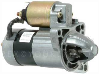 M0T80381 - Startmotor 12V - 1.0kW, 10k - Mitsubishi Ersättning - Startmotorer aggregat.