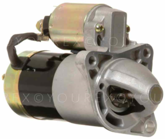 M1T71281 - Startmotor 12V - 1.4kW, 10k - Mitsubishi Ersättning - Startmotorer aggregat.