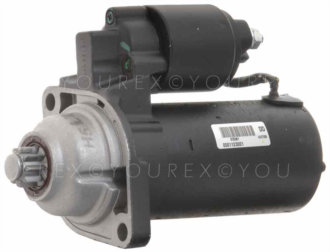 0001 123 001 - Porsche Startmotor 12V-1.7kW - Bosch Ersättning - Startmotorer aggregat.