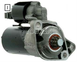 111909 - VAG Startm. 12V-1.1kW, 9k,CCW - Bosch Ersättning - Startmotorer aggregat.