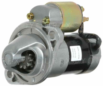 129698-77010 - Yanmar Startm. 12V-1.4kW, 11k - Hitachi Ers. - Startmotorer aggregat.
