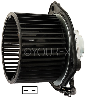 GM 5049135 - Kupefläktm. passar Volvo 740 - Fan Motors manufactures - Kupefläktmotor Komplett