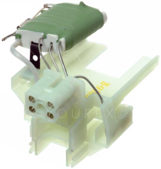 GM 1808432 - Resistor-Fläktm. Opel - Fan Motors manufactures - Resistor/Kontroller Fläktmotor
