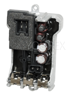 5HL351321141 - Fläktm. Kontroller MB, 4 stift - Fan Motors manufactures - Resistor/Kontroller Fläktmotor
