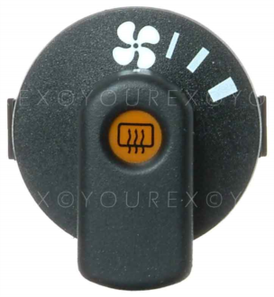 95-930-0744 - Kupefläktm. Switch, Opel Corsa - Fan Motors manufactures - Strömställare Fläktmotor