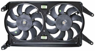FI 60692693 - Kylarfläkt dubbel Alfa 147 - Fan Motors manufactures - Kylarfläkt / Kondensorfläkt