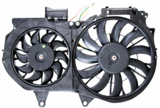8E0 959 455B - Dubbelkylarfläkt Audi A4 (AC) - Fan Motors manufactures - Kylarfläkt / Kondensorfläkt