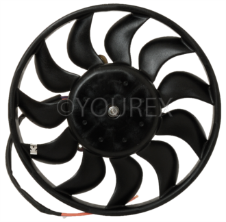 4F0959455A - Kylarfläkt Audi A6 (280mm) - Valeo/Paris-Rhone Ersättning - Kylarfläkt / Kondensorfläkt