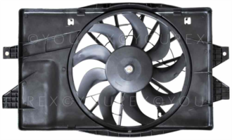 CHR 4644367 - Kylarfläkt Chrysler Voyager - Fan Motors manufactures - Kylarfläkt / Kondensorfläkt