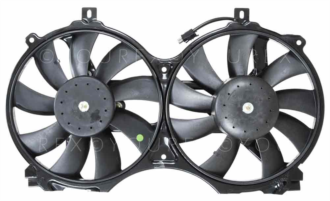 A0015002493 - Kylarfläkt dubbel MB E(210)-AC - Fan Motors manufactures - Kylarfläkt / Kondensorfläkt