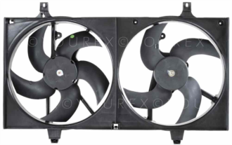 21481-BM410 - Dubbelkylarfläkt (w/w/o AC) - Fan Motors manufactures - Kylarfläkt / Kondensorfläkt