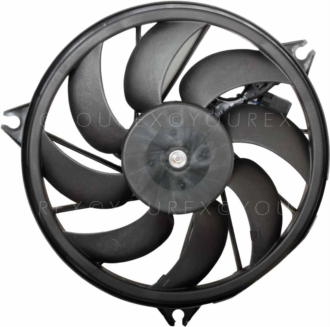 PEU1253C9 - Kylarfläktm. Peugeot 206 (AC) - Fan Motors manufactures - Kylarfläkt / Kondensorfläkt