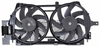 7701038369 - Dubbelkylarfläkt Renault - Fan Motors manufactures - Kylarfläkt / Kondensorfläkt