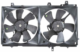 45131-SA000 - Dubbelkylarfl. Subaru Forester - Fan Motors manufactures - Kylarfläkt / Kondensorfläkt