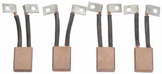 CA60688 - Kolsats 9x20x26 mm - CAV Ersättning - Kolsatser Startm. / DC mot.