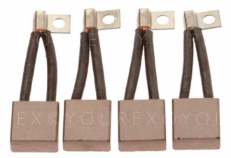 CA606829 - Kolsats 9x20x20 mm - CAV Ersättning - Kolsatser Startm. / DC mot.