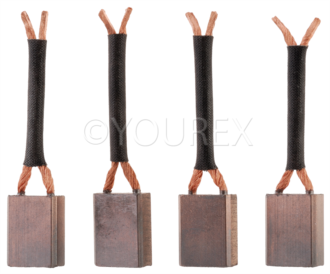 CA606828 - Kolsats 9x20x26 mm, 12V - CAV Ersättning - Kolsatser Startm. / DC mot.
