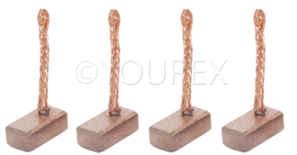 BSX K98 4 - Kolsats, 7x10x18mm, med kabel - Bosch Ersättning - Kolsatser Startm. / DC mot.