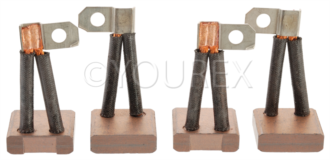 IS 16905 380 - Kolsats 8x25x23 mm - Bosch Ersättning - Kolsatser Startm. / DC mot.